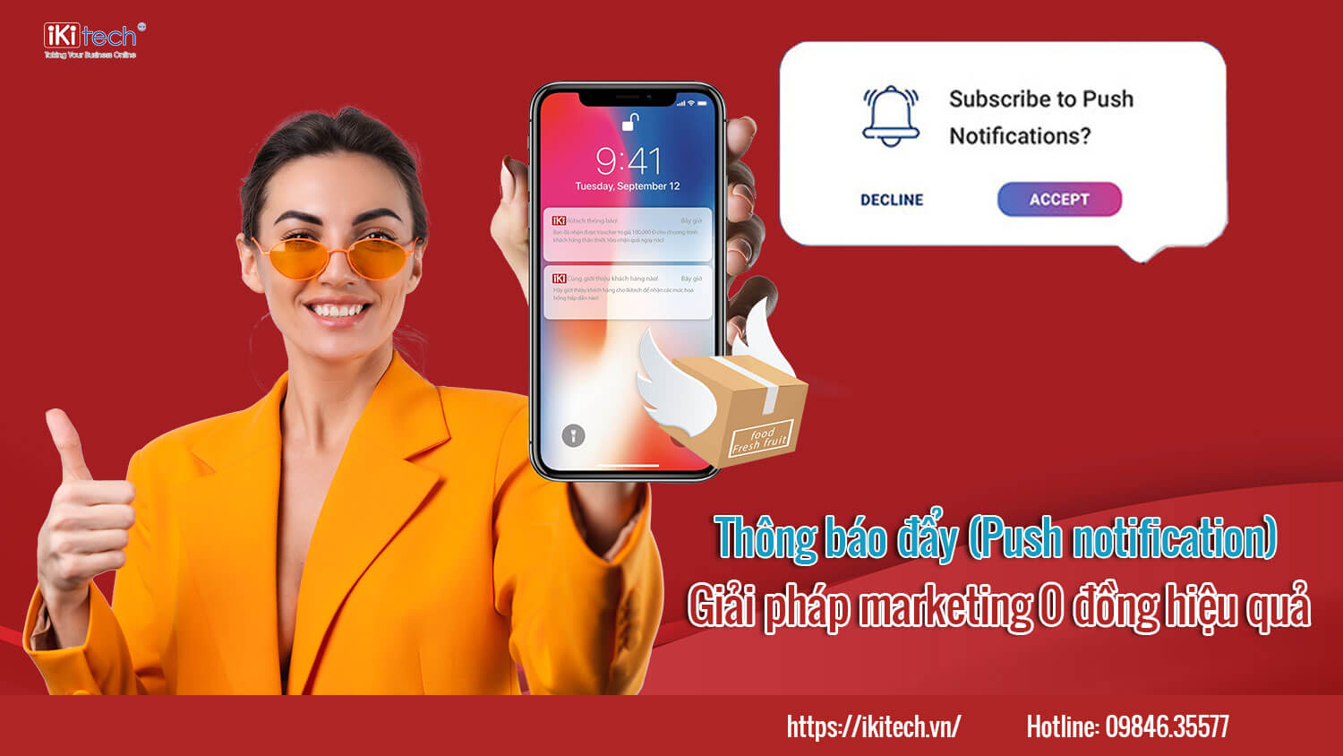 Thông báo đẩy trên app là gì? Giải pháp marketing 0 đồng