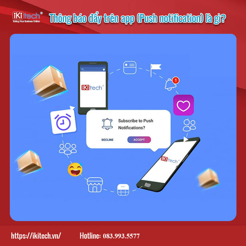 Thông báo đẩy trên app (Push notification) là gì?