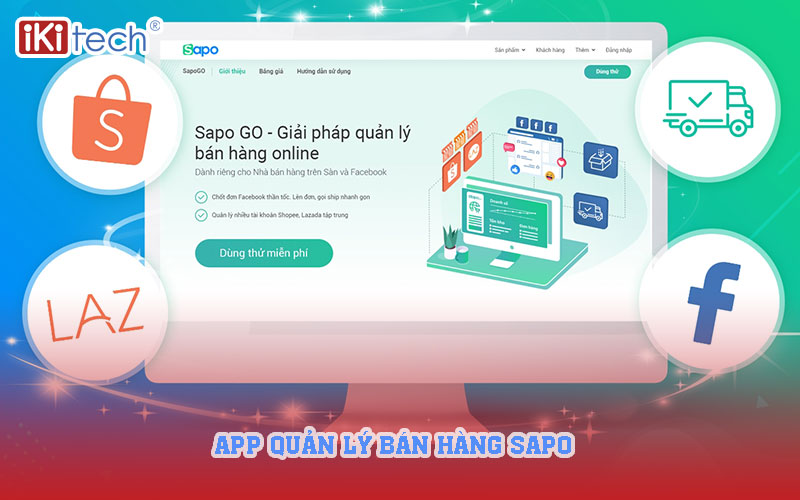 Phần mềm quản lý bán hàng Sapo