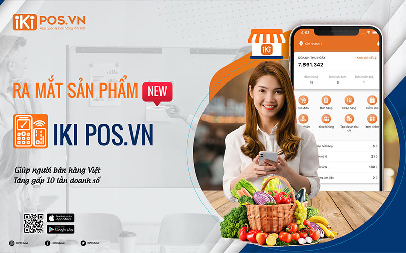 IKIPOS - Phần mềm quản lý bán hàng tốt nhất cho mọi Doanh nghiệp