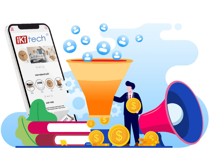 tăng uy tín thương hiệu với app bán hàng cảu ikitech