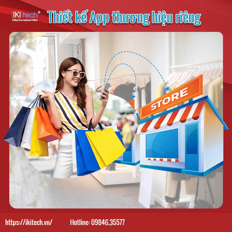 Tạo App bán hàng thương hiệu riêng