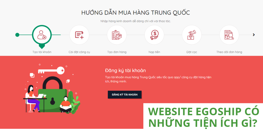 Website Egoship có những tiện ích gì?