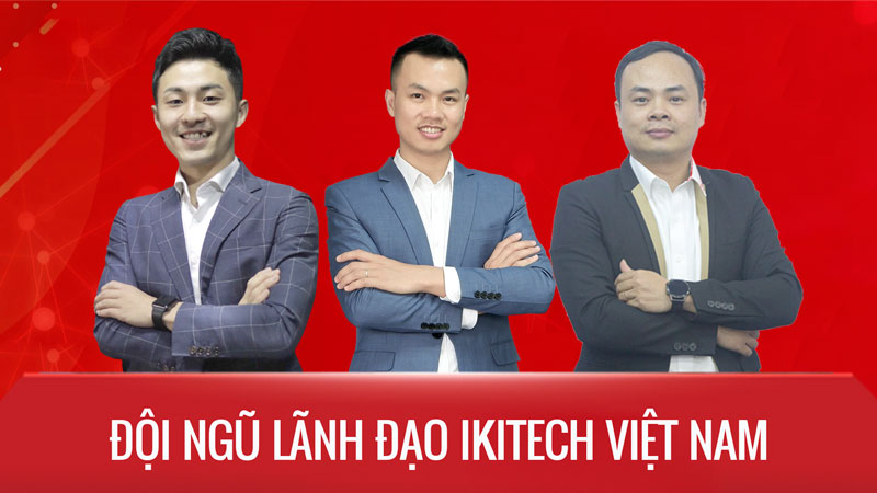 Đội ngũ lãnh đạo Ikisoft Việt Nam