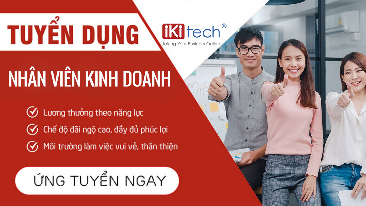 Ikisoft Tuyển dụng nhân viên Kinh doanh