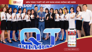 QT PHARMA xây dựng đại lý bán hàng với Nền tảng Ikisoft