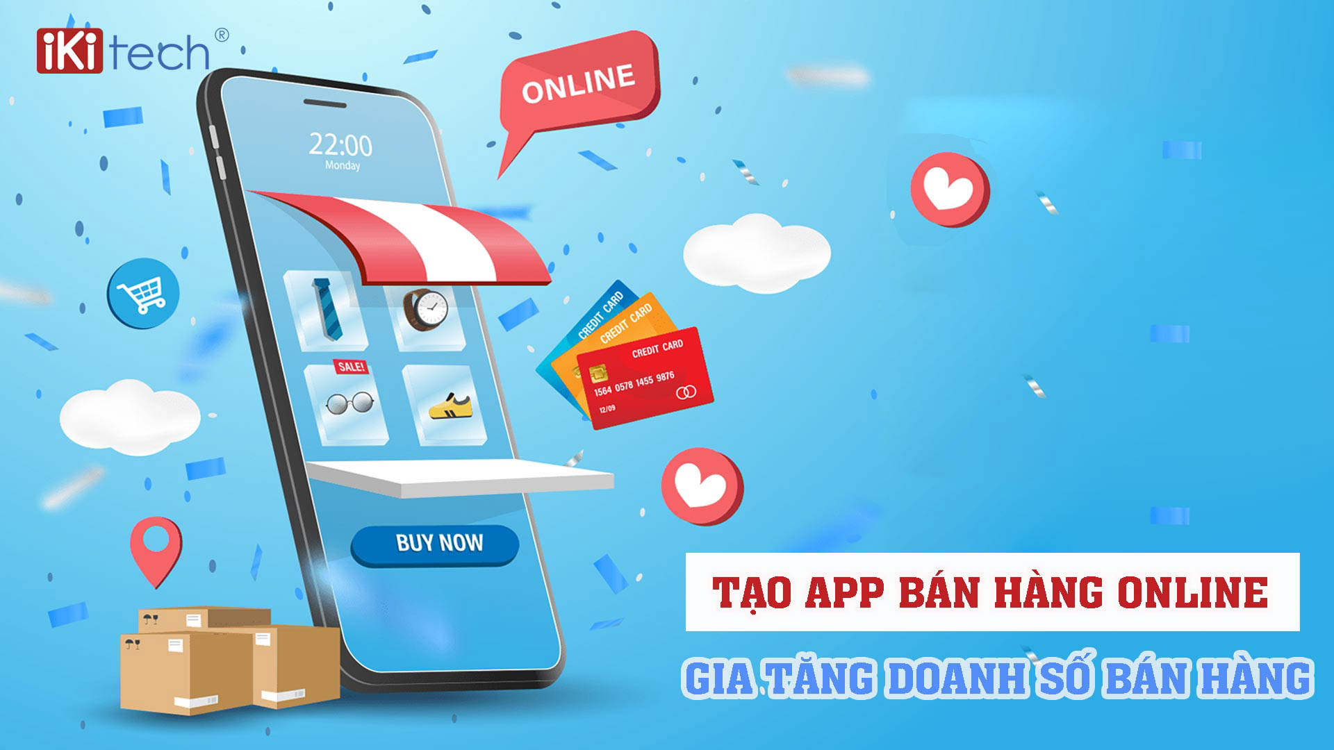 Tạo app bán hàng online – Gia tăng doanh số bán hàng